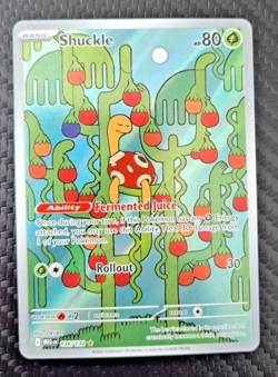 Pokemon ME01: Mega Evolution #136/132 Shuckle Illustration Rare NM - Image 1