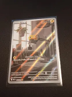 Joltik 116/086 NM Pokemon Card TCG White Flare IR Illustration Rare - Image 1
