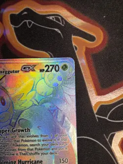 Pokemon Rowlet & Alolan Exeggutor GX Full Art Secret Rare TAG TEAM 237/236 Holo - Image 4