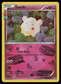SWIRLIX RC19/RC32 UNCOMMON GENERATIONS POKEMON HOLO HP - Image 1