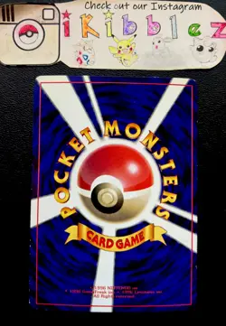 Japanese Meowth No. 052 MP Glossy Rocket Pokemon Promo. Free Tracked Shipping! - Image 2
