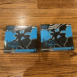 Pokemon Black Bolt Elite Trainer Box ETB Set of 2 Sealed - Image 1