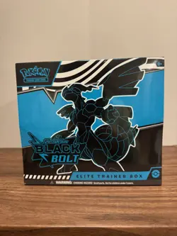 Pokemon Black Bolt ETB Elite Trainer Box Factory Sealed, Brand New - Image 1