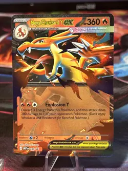 Pokemon Mega Charizard Y ex #030 Promo NM/M CLEAN - Image 1