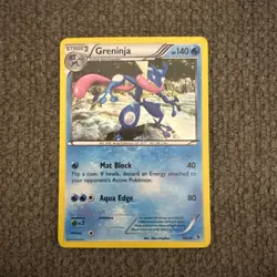2013 Pokemon XY Greninja Holo 14/39 Promo LP - Image 1