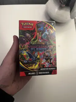 Pokemon TCG Mega Evolutions Phantasmal Flames Booster Bundle Sealed 1x | 6 packs - Image 1