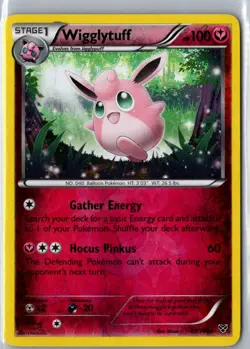 WIGGLYTUFF 89/146 RARE XY POKEMON REVERSE HOLO MP - Image 1