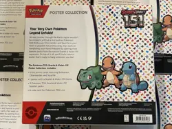 SEALED Lot of (5) Pokemon Scarlet & Violet 151 Poster Collection Box New - Image 4