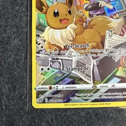 Eevee TG11/TG30 Pokemon Brilliant Stars Trainer Gallery Ultra Rare Holo NM - Image 5