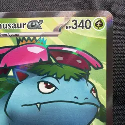 Pokemon 2023 Scarlet & Violet 151 Venusaur EX 182/165 Ultra Rare Full Art NM - Image 4