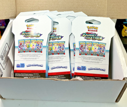 12 Pokemon Sleeved Journey Together Booster Packs. - Image 2