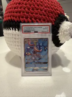 2018 POKEMON Greninja GX Forbidden Light Full Art 120/131 - PSA 10 Gem Mint - Image 2