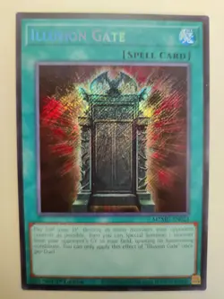 Yu-Gi-Oh! Illusion Gate MZMU-EN023 1st Edition Secret Rare LP - Image 1