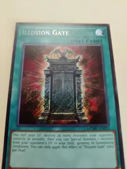 Yu-Gi-Oh! Illusion Gate MZMU-EN023 1st Edition Secret Rare LP - Image 2