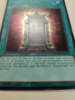 Yu-Gi-Oh! Illusion Gate MZMU-EN023 1st Edition Secret Rare LP - Image 3