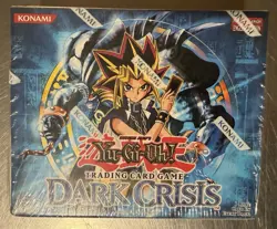 Yugioh Dark Crisis Unlimited 36 Pack Booster Box -FACTORY SEALED (Minor Creases) - Image 1