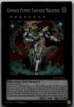 Gimmick Puppet Fantasix Machinix Super Rare The Infinite Forbidden INFO-EN042 LP - Image 1