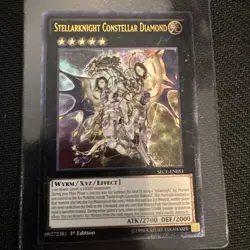 Yugioh Stellarknight Constellar Diamond SECE-EN051 Ultimate Rare 1st Ed. NM/M - Image 3