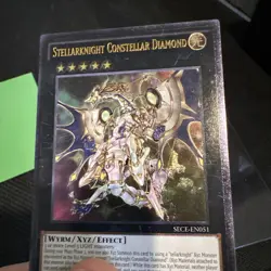 Yugioh Stellarknight Constellar Diamond SECE-EN051 Ultimate Rare 1st Ed. NM/M - Image 5