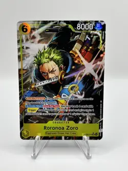 One Piece CCG Roronoa Zoro ST29-014 Alt Art - English - PACK FRESH MINT - Image 1