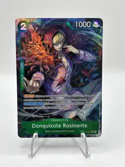 One Piece CCG Donquixote Rosinante OP05-030 Alt Art Rare - English - NM - Image 1