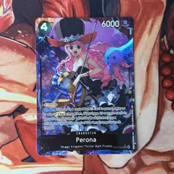 Perona EB03-045 SR Alt Art Heroines Edition ENGLISH One Piece CCG - Image 1