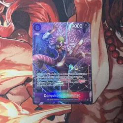 Donquixote Doflamingo OP10-071 SR Alt Art Royal Blood ENGLISH One Piece CCG - Image 1