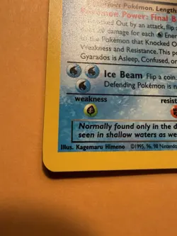 Pokemon TCG Dark Gyarados Holo Rare Card 8/82 Team Rocket - Image 4
