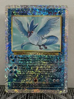 2002 Legendary Collection Reverse Holo Rare Articuno 2/110 Pokemon Card MP - Image 2