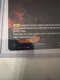 Godzilla (1999) EBP02-023+ SP Godzilla Card Game - Image 2