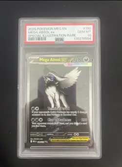 PSA 10 ABSOL ex 180/132 | Mega Evolutions Full Art Graded Pokemon Card - Image 2
