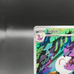 Arbok Illustration Rare 176/162 Pokemon Card - SV05: Temporal Forces - NM - Image 3