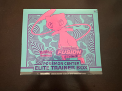 Pokemon TCG Sword and Shield Fusion Strike Elite Trainer Box FACTORY SEALED NEW - Image 1