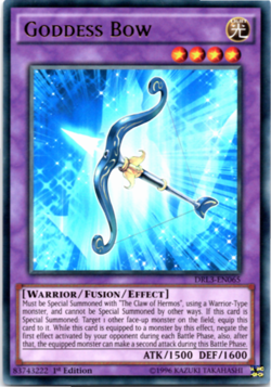 Goddess Bow - DRL3-EN065 - Ultra Rare - 1st Edition - Yugioh - Image 1
