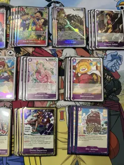 One Piece TCG Gol D. Roger Red/Purple Competitive Deck - Image 3