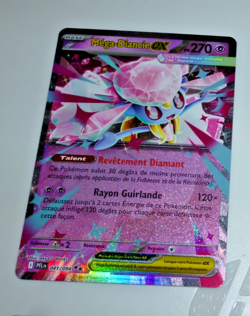 Pokemon Flammes Francais Card Holo Carte Mega Diancie ex 041/094 PFL FR 2025 - Image 1