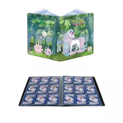 Enchanted Glade Pokemon Trading Card Folder Albums Portfolios Binder 9 Pocket - Image 1