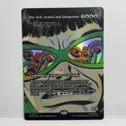 Doc Ock Armed and Dangerous Borderless Foil #10 Mythic MTG Spider-Man MAR EN NM - Image 1