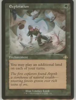 Exploration 339 Retro Border Non-Foil Near Mint Dominaria Remastered MTG - Image 1