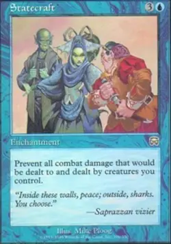 Mint/Near-Mint, English - 1 x MTG Statecraft Mercadian Masques - Image 1
