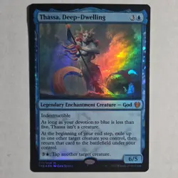 Mtg: Thassa Deep-Dwelling Theros Beyond Death Legendary Mythic Foil EN 071/254 - Image 1