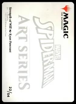 Magic The Gathering Marvel's Spider-Man Strength of Will #118 Art Series 22/54 - Image 2