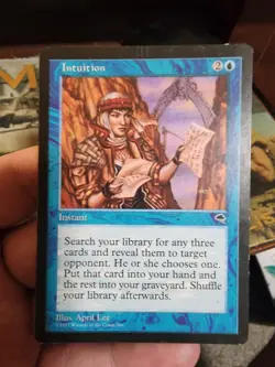 Tempest MTG 1 Intuition Magic - Image 1