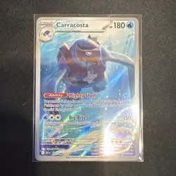Pokemon Carracosta Sv: Black Bolt 107/086 Illustration Rare Holo Stage 2 180 HP - Image 1
