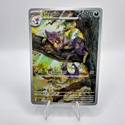 Pokemon Liepard 137/086 White Flare Illustration Rare IR Holo TCG Card - Image 1