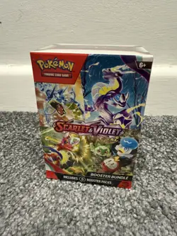 Scarlet & Violet Base Set Booster Bundle Pokemon TCG - Brand New and Sealed - Image 1