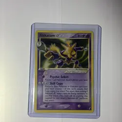 Alakazam Gold Star Crystal Guardians 2006 Pokemon TCG Holo Rare Card 99/100 - Image 1