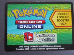 POKEMON TRADING CARD GAME ONLINE - UNUSED ONLINE CODE CARDS - POST OR MESSAGE - Image 3