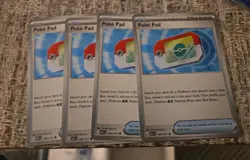 Lot of 4 Poke Pad 198/217 Ascended Heroes - Pokepad Pokemon TCG - Image 1