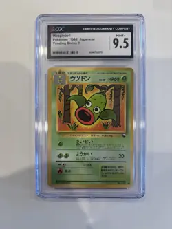 Pokemon Weepinbell Vending Series 3 - CGC 9.5 MINT+ 1998 - Image 1